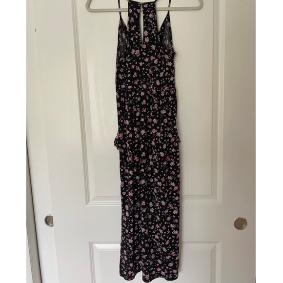 BCBGENERATION Sexy Low Cut Floral MIDI Dress XXS - Picture 4 of 7